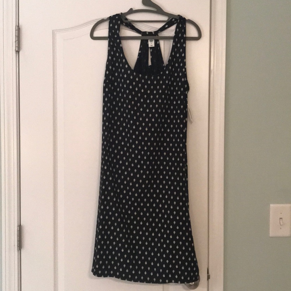 Medium, pattered dress